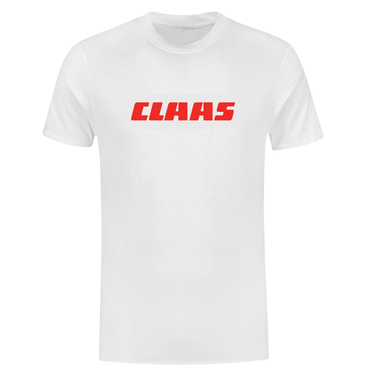 Claas T-shirt Wit Groot