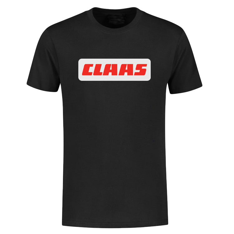 Claas T-shirt Zwart Groot