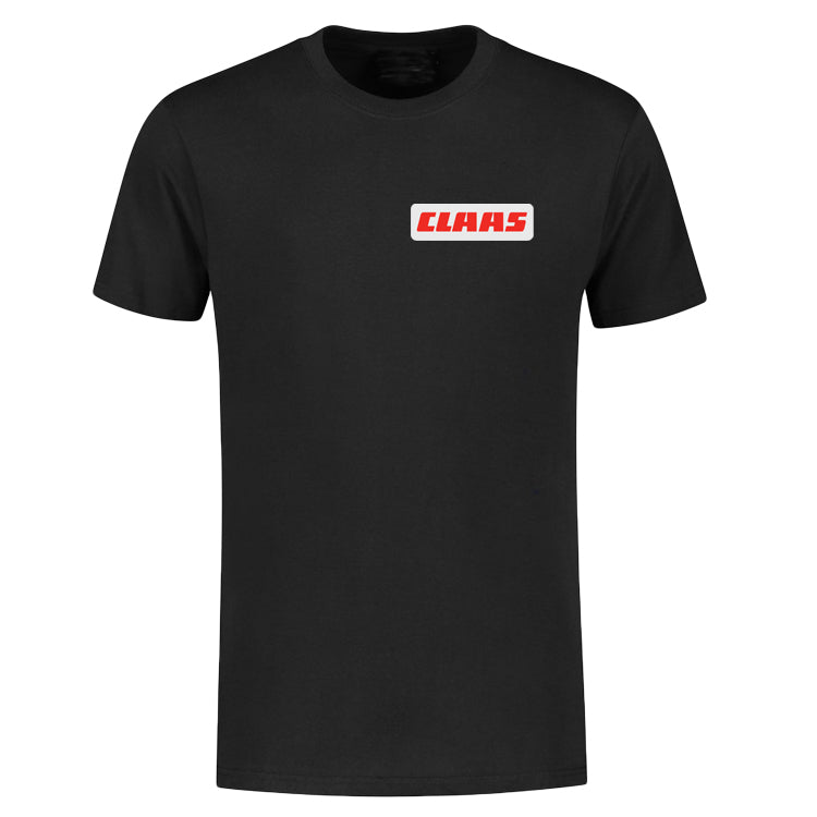 Claas T-shirt Zwart Klein
