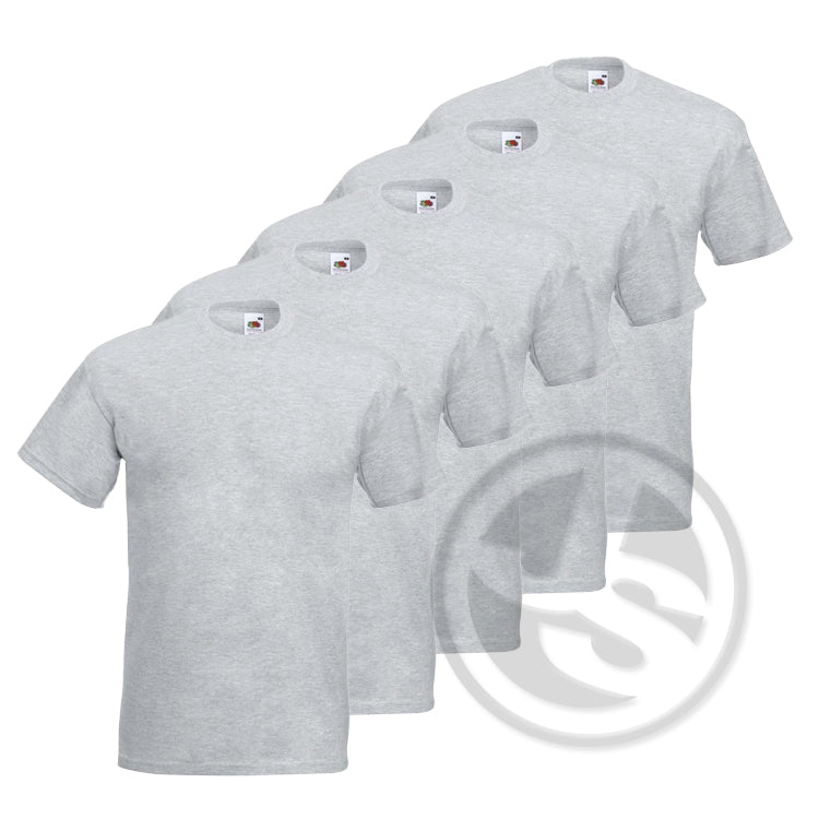 T-Shirt 5-Pack - Grijs