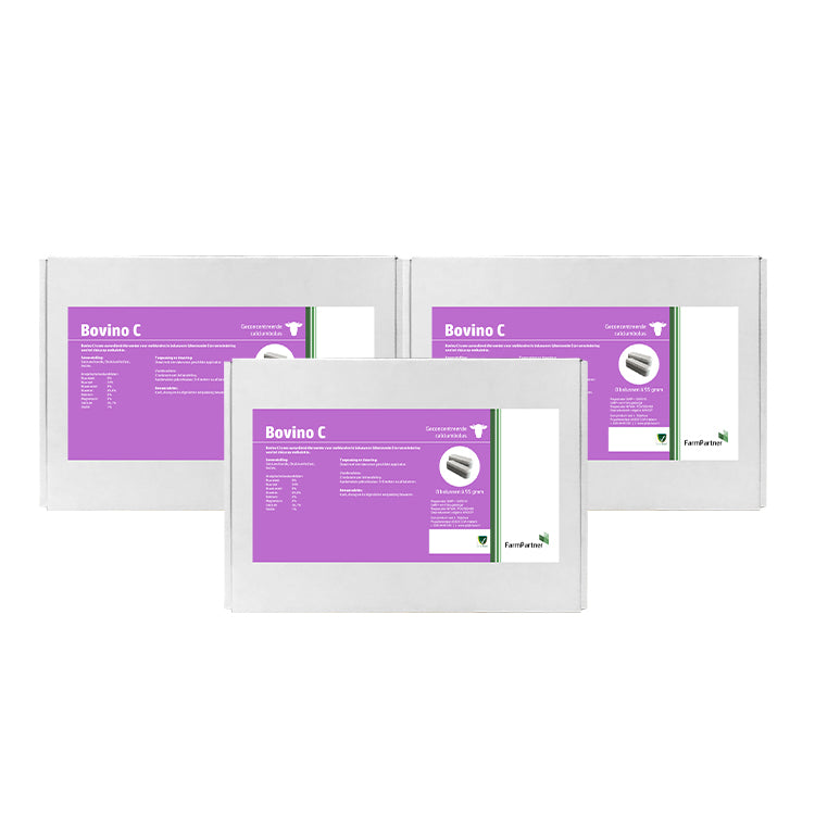 Bovino C+ 2-fasen Calcium Bolus 8st ( 3 x 8 St. voordeel 5% )