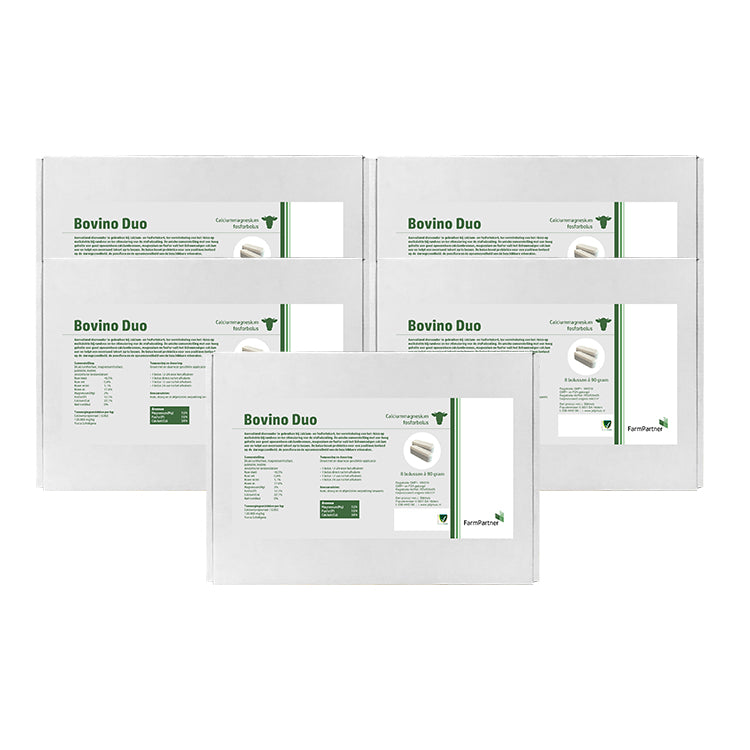 Bovino Duo Calcium-Fosforbolus 8st ( 5 x 8 St. voordeel 8% )