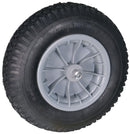 Kruiwagenwiel met luchtband en kunststof velg (aslengte 13 cm) Artikelnummer: CW100