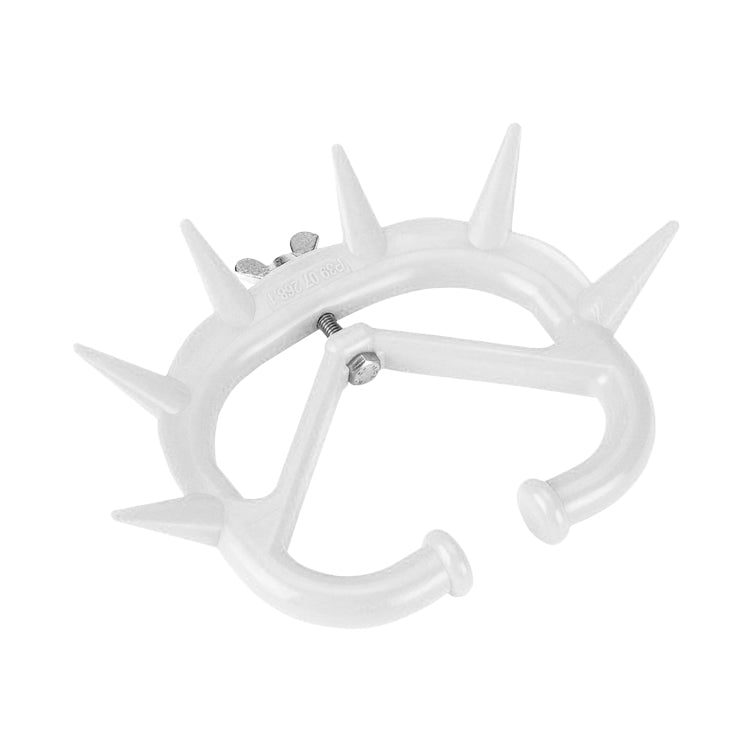 Anti-drinkring kunststof klein wit