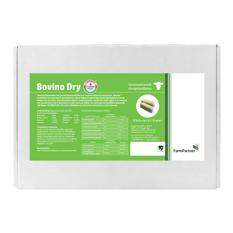 Bovino Dry Droogstandbolus 8st