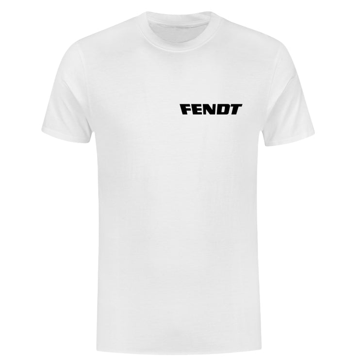 Fendt T-shirt Wit Klein