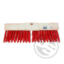 Gemeentebezem ronde kap rood 45cm