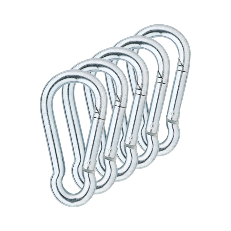 Karabijnhaak verzinkt 40mm 5st