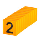 Halsband nummers - kokernummers 10st