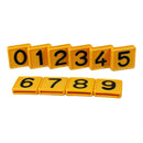 Halsband nummers - kokernummers 10st