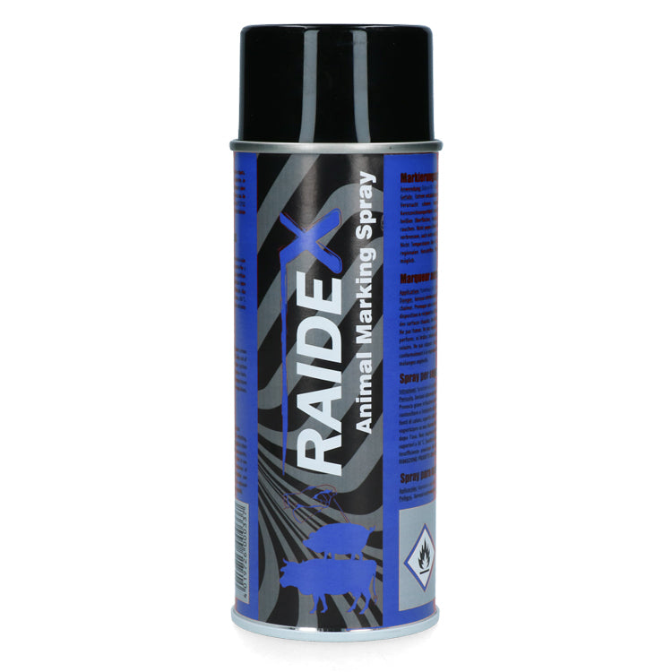 Raidex merkspray blauw 400ml