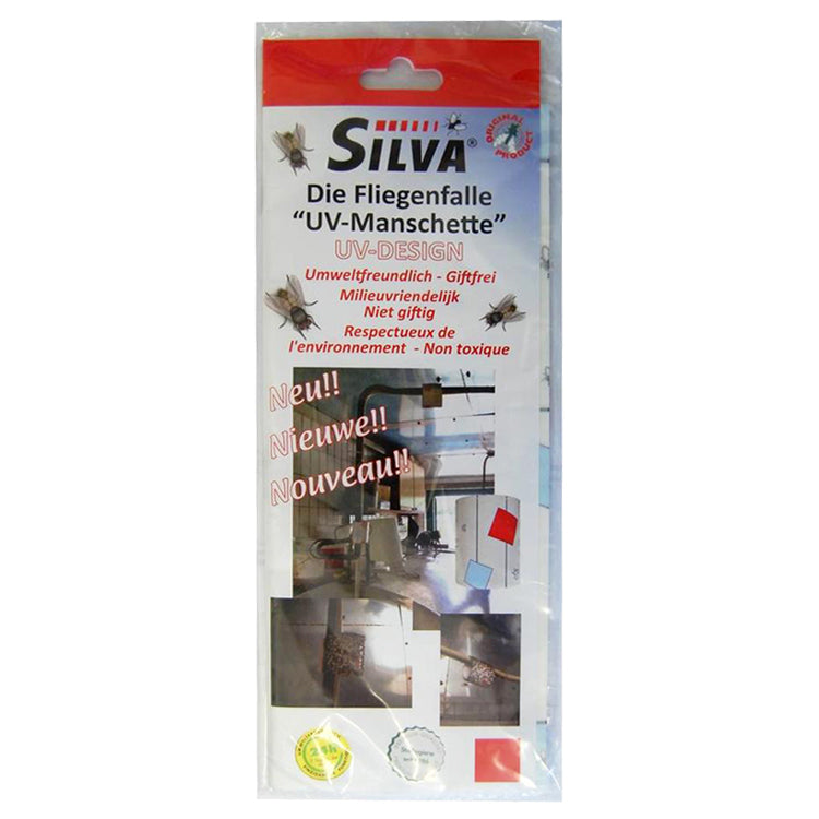 Silva Vliegenmanchet UV 12x30cm 12st