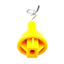 Topisolator + krul, ovaal (50 stuks)